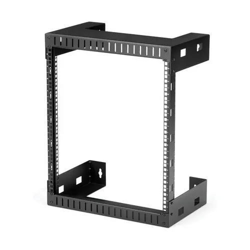 StarTech.com RK12WALLO stojak 12U Szafa wisząca Czarny