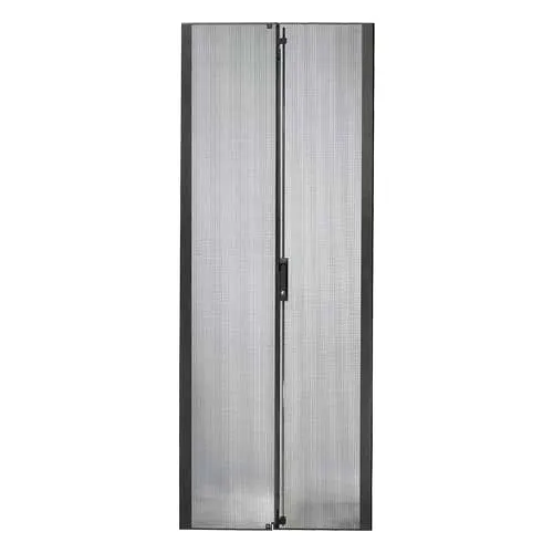 APC NetShelter SX 48U 750mm Wide Perforated Split Doors Black