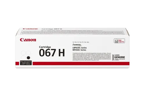 Canon 067H kaseta z tonerem 1 szt. Oryginalny Czarny