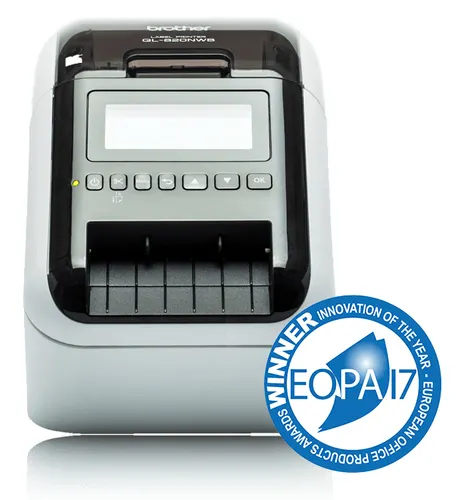 Brother QL-820NWBC drukarka etykiet bezpośrednio termiczny Kolor 300 x 300 DPI 176 mm/s Przewodowy i Bezprzewodowy Przewodowa sieć LAN DK Wi-Fi Bluetooth