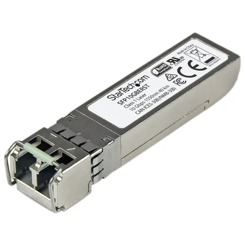 StarTech.com SFP10GBERST moduł przekaźników sieciowych Swiatłowód 10000 Mbit/s SFP+ 1550 nm