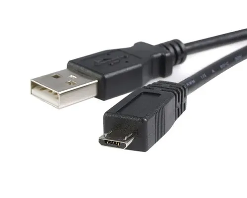 StarTech.com 3m USB/Micro USB kabel USB USB 2.0 USB A Micro-USB B 0,48 Gbit/s Czarny
