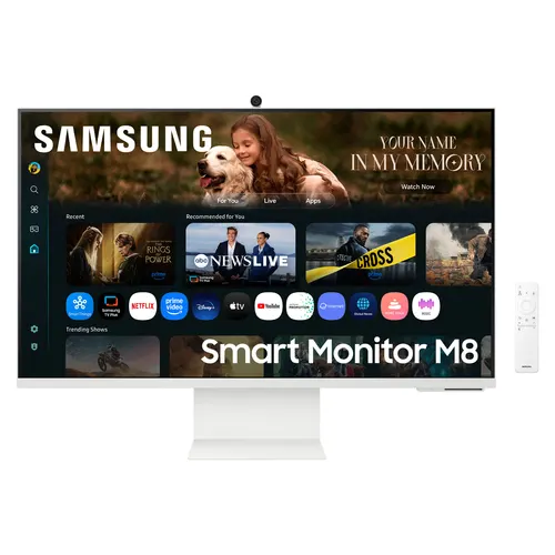 Monitor Samsung 32" Smart M8 LS32FM801UUXDU VA 4K UHD 60Hz HDMI HUB Wifi BT głośniki