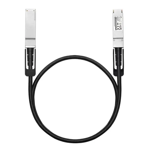 TP-Link Omada SM9220-1M kabel InfiniBand / światłowodowy QSFP28 Twinax Czarny
