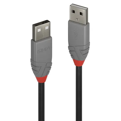 Lindy 36693 kabel USB USB 2.0 2 m USB A 0,48 Gbit/s Czarny, Zielony, Czerwony
