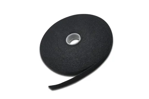 Taśma rzepowa DIGITUS 10m/15mm (rolka) czarna