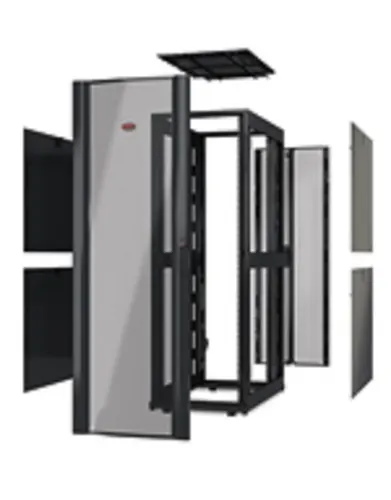 APC NetShelter SX 42U Stojak wolnostojący Czarny, 750 × 1070 mm, bez drzwi