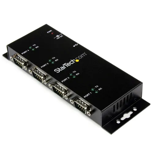 StarTech.com ICUSB2324I huby i koncentratory USB 2.0 Type-B Czarny
