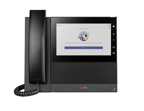 HP Poly Biznesowy telefon multimedialny Poly CCX 600 do Microsoft Teams z obsługą standardu PoE GSA/TAA