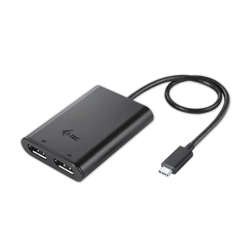 i-tec C31DUAL4KDP zewnętrzna karta graficzna usb 3840 x 2160 px Czarny