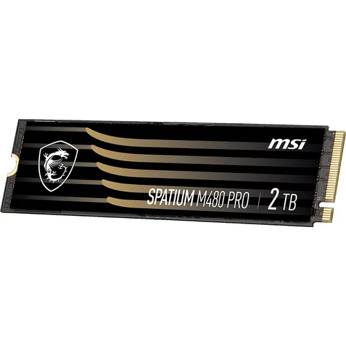 MSI Spatium M480 PRO PCIE 4.0 NVME M.2 2TB urządzenie SSD PCI Express 4.0 3D NAND