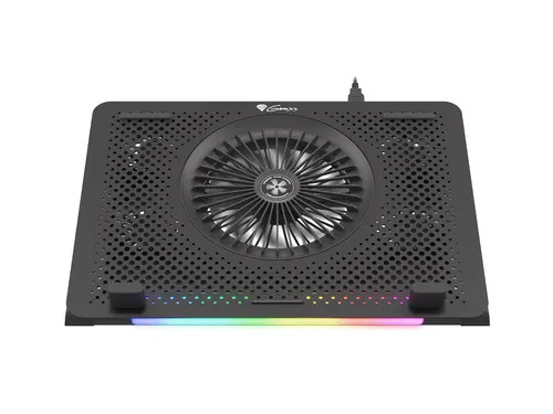 GENESIS Oxid 450 podkładka chłodząca do laptop 39,6 cm (15.6") 2400 RPM Czarny