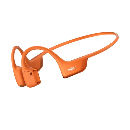 SHOKZ OpenRun Pro 2 Zestaw słuchawkowy Bezprzewodowy Nauszny Sport Bluetooth Pomarańczowy