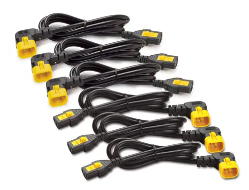APC AP8702R-NA kabel zasilające Czarny, Żółty 0,61 m