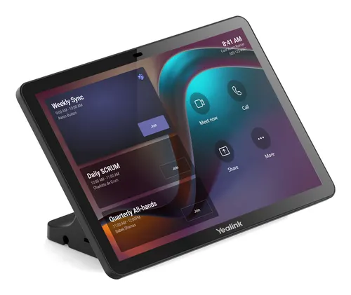 Yealink CTP25 25,6 cm (10.1") 1280 x 800 px IPS 802.11a, 802.11b, 802.11g, Wi-Fi 4 (802.11n), Wi-Fi 5 (802.11ac), Wi-Fi 6 (802.11ax) Czarny Bluetooth