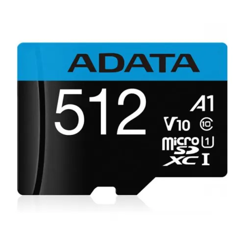 ADATA AUSDX512GUICL10A1-RA1 pamięć flash 512 GB MicroSDXC UHS-I Klasa 10