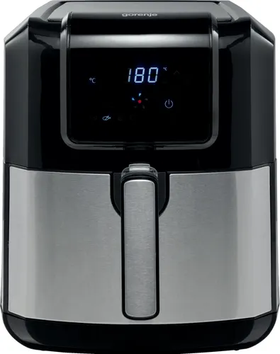 Gorenje AF1700DB Pojedyńczy 5 l Wbudowany 1700 W Frytkownica na gorące powietrze Czarny, Metaliczny