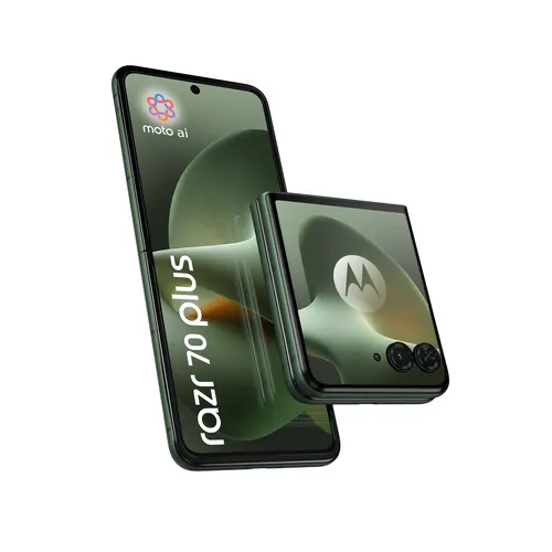 Motorola razr 70 plus 17,5 cm (6.9") Dual SIM Android 16.0 5G USB Type-C 12 GB 512 GB 4500 mAh Ciemny Zielony