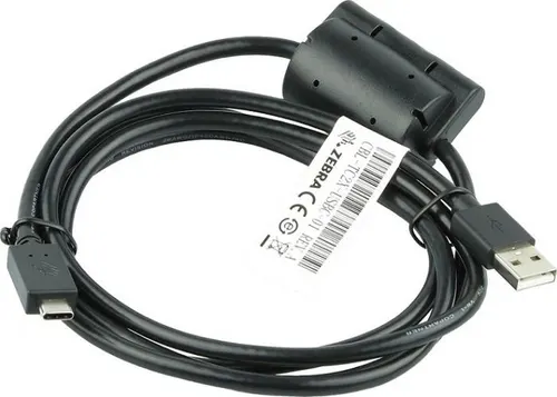 Zebra CBL-TC2X-USBC-01 kabel USB USB A Czarny