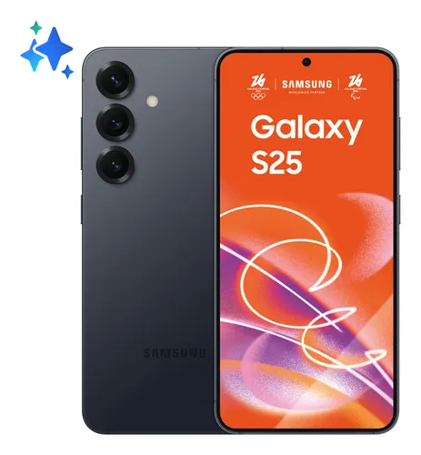 Samsung Galaxy S25 SM-S931B/DS 15,8 cm (6.2") Dual SIM Android 15 5G USB Type-C 12 GB 256 GB 4000 mAh Czarny