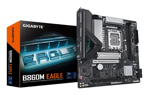 GIGABYTE B860M EAGLE płyta główna Intel B860 LGA 1851 (Socket V1) micro ATX