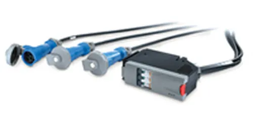 APC PDM1332IEC-3P-2 rozdzielacz zasilania PDU 3 x gniazdo sieciowe Czarny