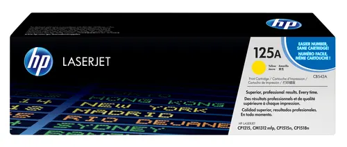 HP 125A oryginalny wkład z żółtym tonerem LaserJet