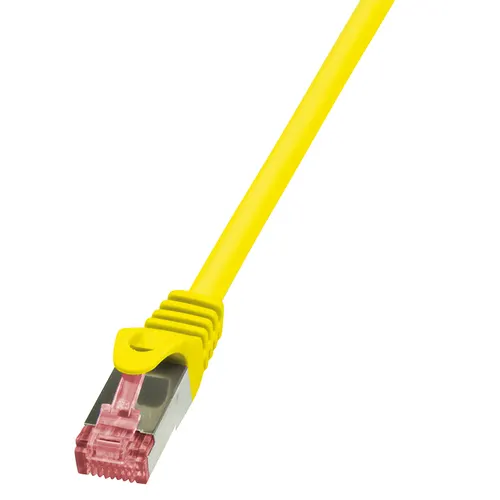 LogiLink 0.25m Cat.6 S/FTP kabel sieciowy Żółty 0,25 m Cat6 S/FTP (S-STP)