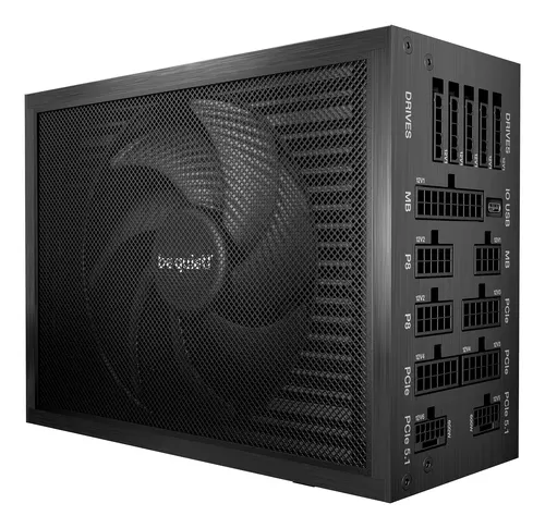 be quiet! Dark Power Pro 14 IO moduł zasilaczy 1600 W 20+4 pin ATX ATX Czarny