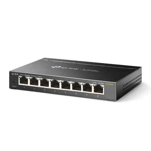 TP-Link Omada TL-SG108S przełącznik sieciowy Nie zarządzany Gigabit Ethernet (10/100/1000) Czarny