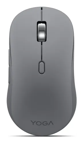 Lenovo Yoga myszka Biuro Oburęczny Bluetooth Optyczny 4000 DPI, szara (Luna Grey)