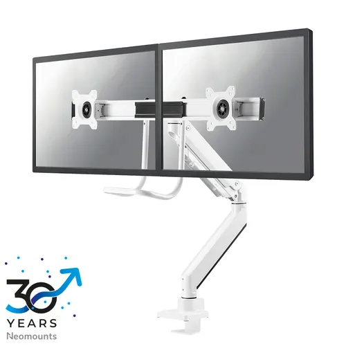 Neomounts NM-D775DXWHITE uchwyt / stojak do monitorów 81,3 cm (32") Biurko Biały