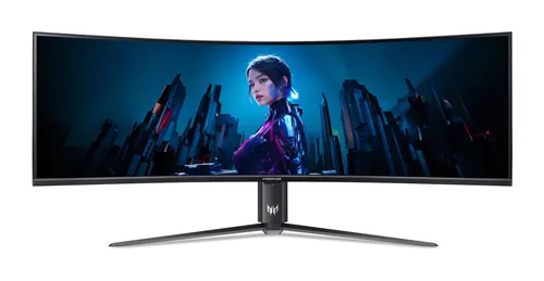 Acer UM.NZ7EE.001 monitor komputerowy 144,8 cm (57") 7680 x 2160 px Czarny