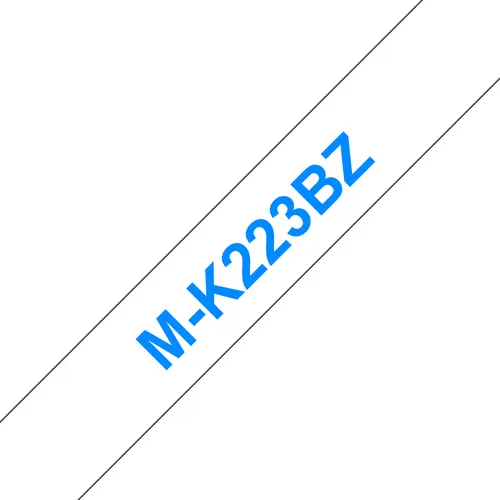 Brother M-K223B taśmy do etykietowania Niebieski na białym