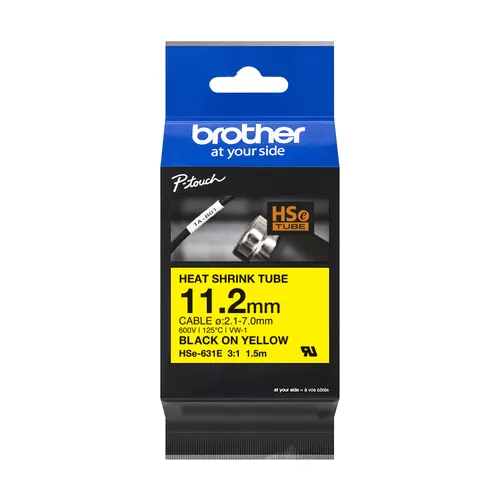 Brother HSE-631E taśmy do etykietowania