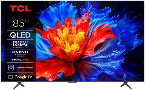 TCL P8K 85P8K Telewizor 2,16 m (85") 4K Ultra HD Smart TV Wi-Fi Metaliczny 450 cd/m²