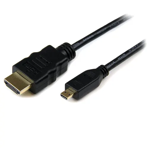 StarTech.com HDADMM1M kabel HDMI 1 m HDMI Typu A (Standard) HDMI Typu D (Micro) Czarny