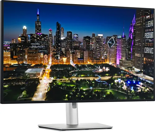 DELL UltraSharp U3225QE monitor komputerowy 80 cm (31.5") 3840 x 2160 px 4K Ultra HD LCD Czarny, Srebrny