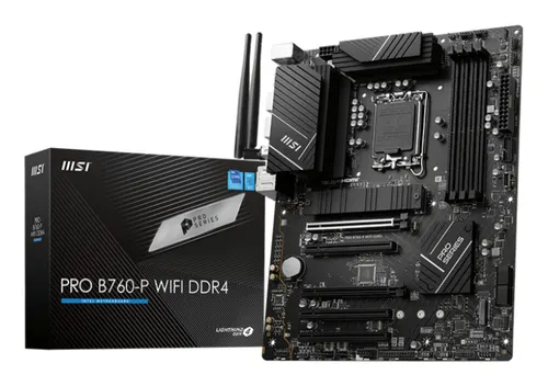 MSI PRO B760-P WIFI DDR4 płyta główna Intel B760 LGA 1700 ATX