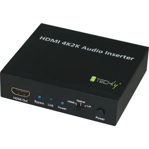 Techly IDATA HDMI-AI4K konwerter sygnału wideo 3840 x 2160 px
