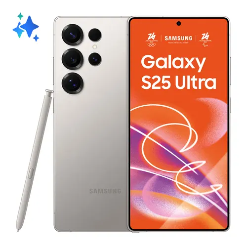 Samsung Galaxy S25 Ultra 17,5 cm (6.9") Dual SIM Android 15 5G USB Type-C 12 GB 512 GB 5000 mAh Szary, Tytan