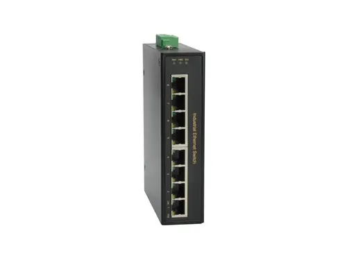 LevelOne IFP-0801 przełącznik sieciowy Fast Ethernet (10/100) Obsługa PoE Czarny