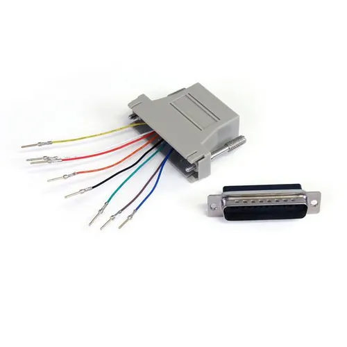 StarTech.com GC258MF przejściówka do kabli DB-25 RJ-45 Szary