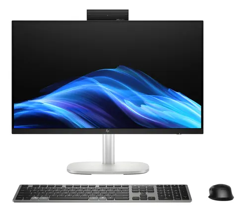 HP EliteStudio 8 G1i AI PC Intel Core Ultra 7 265 60,5 cm (23.8") 1920 x 1080 px All-in-One PC 16 GB DDR5-SDRAM 512 GB SSD Windows 11 Pro Wi-Fi 7 (802.11be) Srebrny