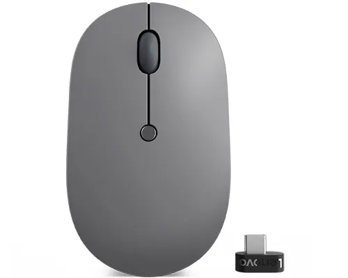 Lenovo Go myszka Biuro Oburęczny RF Wireless Optyczny 2400 DPI