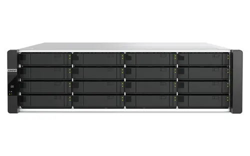 QNAP ES1686dc R2 NAS Rack (3U) Intel® Xeon® D D-2123IT 32 GB DDR4 0 TB QNAP QES Czarny, Szary