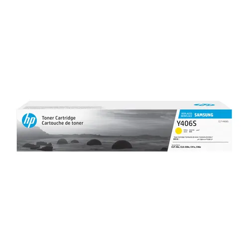 Samsung Oryginalny żółty toner HP CLT-Y406S