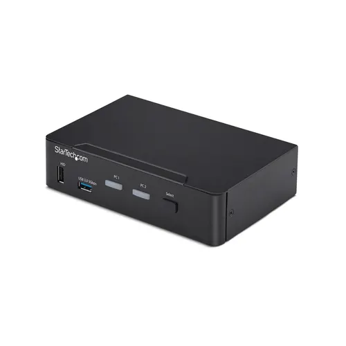 StarTech.com P2AD122-KVM-SWITCH przełącznik KVM Czarny