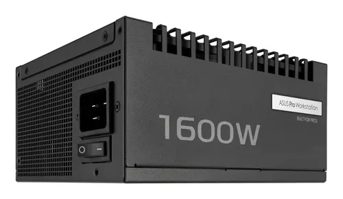 ASUS Pro WS 1600W Platinum moduł zasilaczy 20+4 pin ATX ATX Czarny