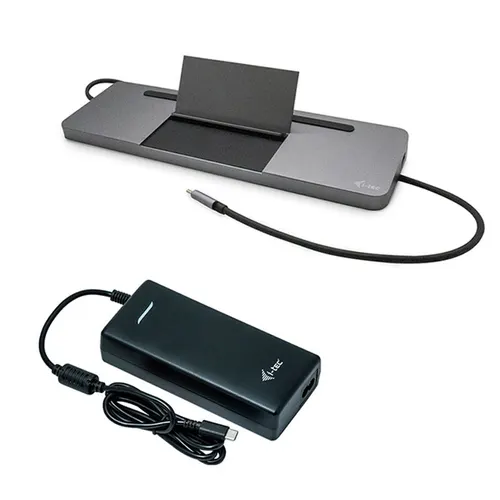 i-tec Metal C31FLATPRO112WUK stacja dokująca Przewodowa USB 3.2 Gen 1 (3.1 Gen 1) Type-C Szary